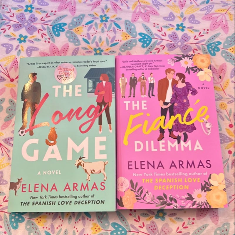 The Long Game & The Fiancé Dilemma * Signed*