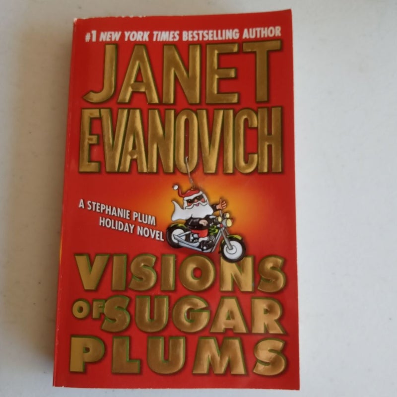 Janet Evanovich paperbacks X 4: Hot Stuff, Full Speed, Motor Mouth, Visions of Sugar Plums