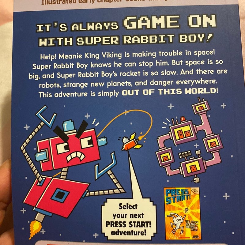 Super Rabbit Boy Blasts Off!