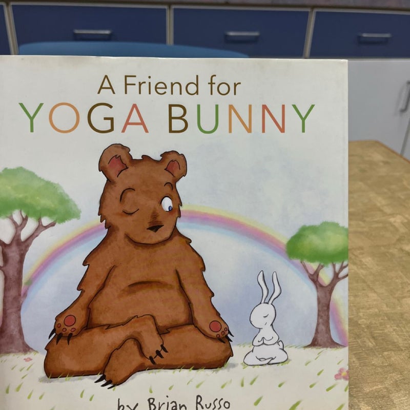 A friend for yoga bunny