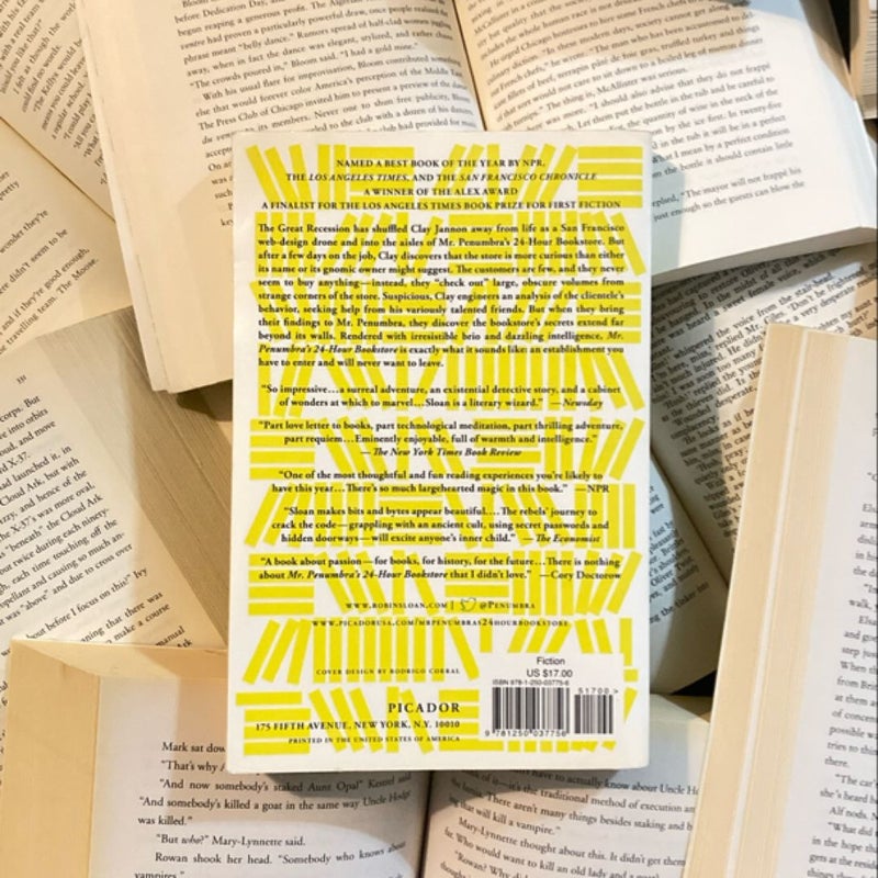 Mr. Penumbra's 24-Hour Bookstore