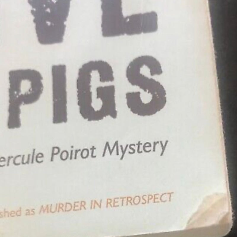 Five Little Pigs By Agatha Christie Poirot Story VGC