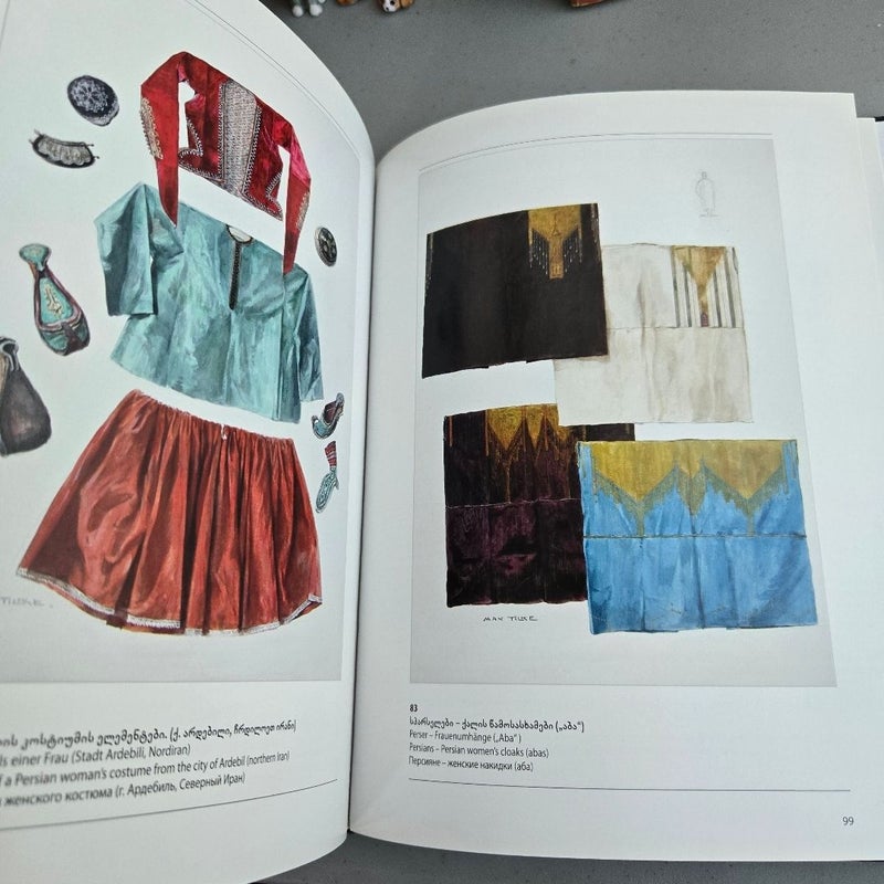 National Costumes of Caucasian People
