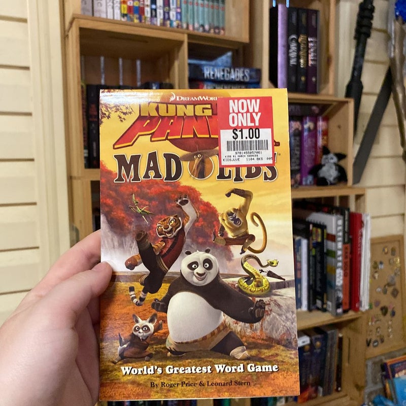 Kung Fu Panda Mad Libs