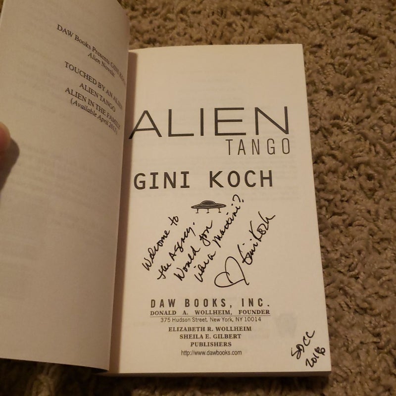 Alien Tango (signed)