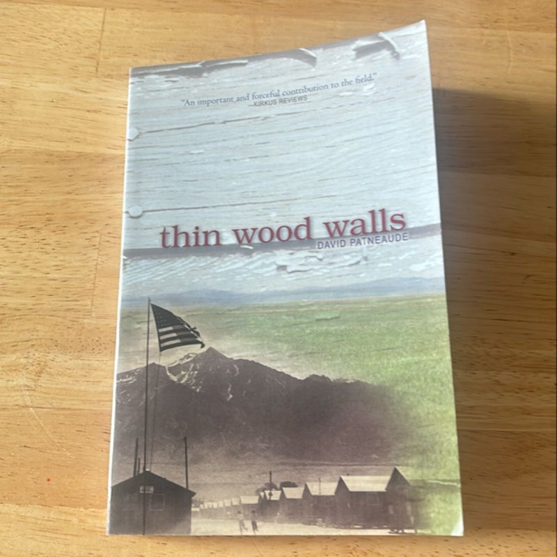Thin Wood Walls
