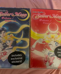 Sailor Moon Box Sets 1 & 2 volumes 1-12 RARE OOP