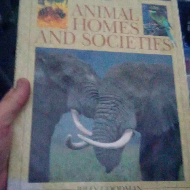 Animal Homes and Societies