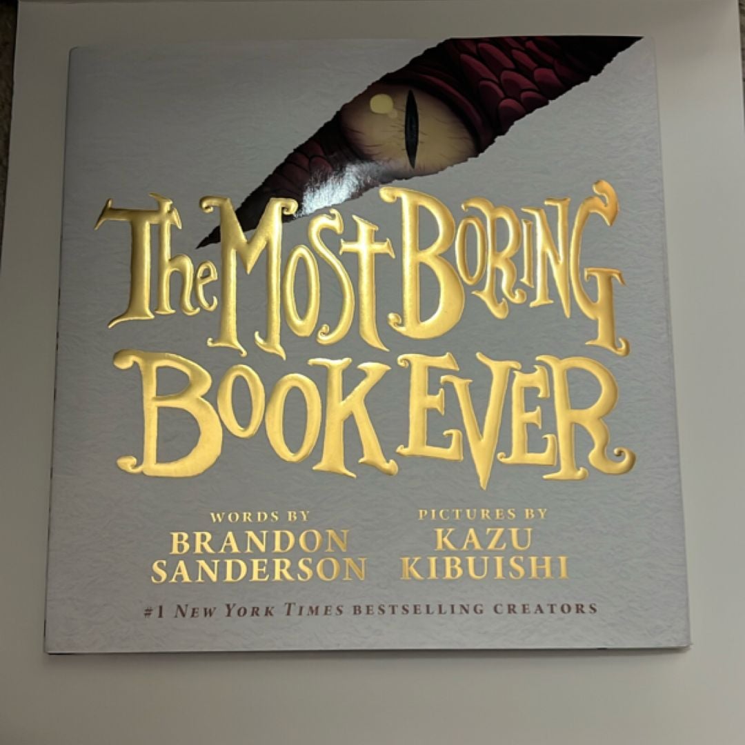 The Most Boring Book Ever by Brandon Sanderson, Hardcover | Pangobooks