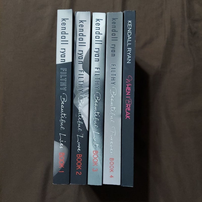Filthy Beautiful Lies series and When I Break
