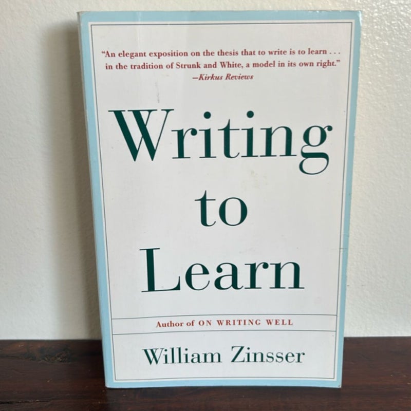 Writing to Learn