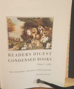 Reader's Digest condensed books volume 3 1974