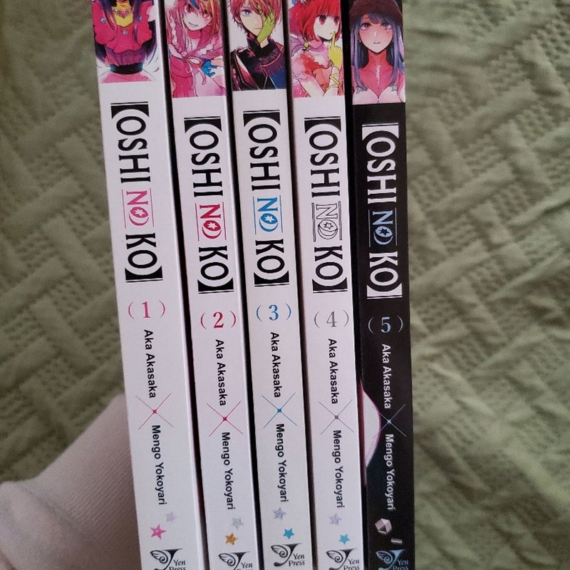 Oshi no Ko volumes 1-5