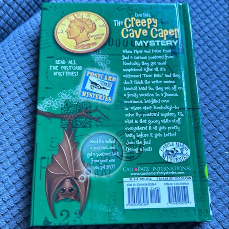 Postcard Mysteries: Dear Bats, the Creepy Cave Caper Mystery