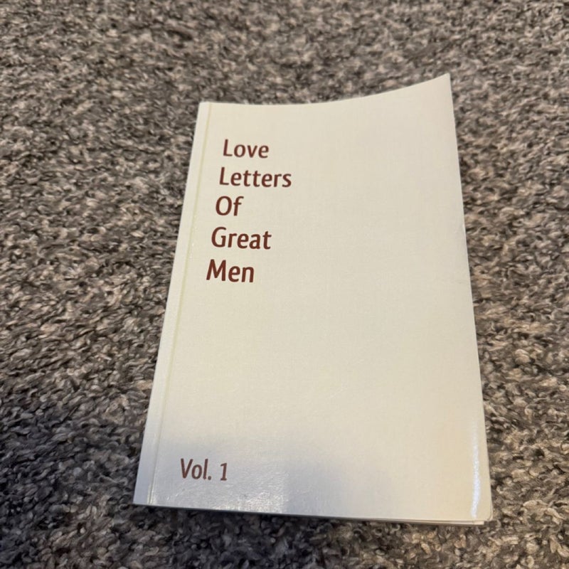 Love Letters of Great Men