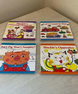 Set of Four (4) Richard Scarry Board Books 