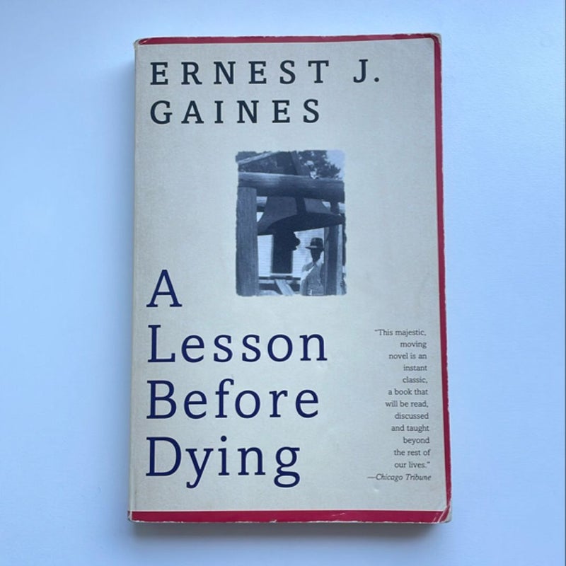 A Lesson Before Dying