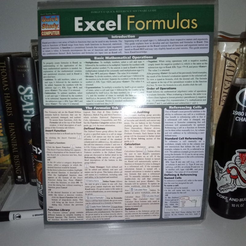 Excel Formulas by John Hales, Krista Jensen