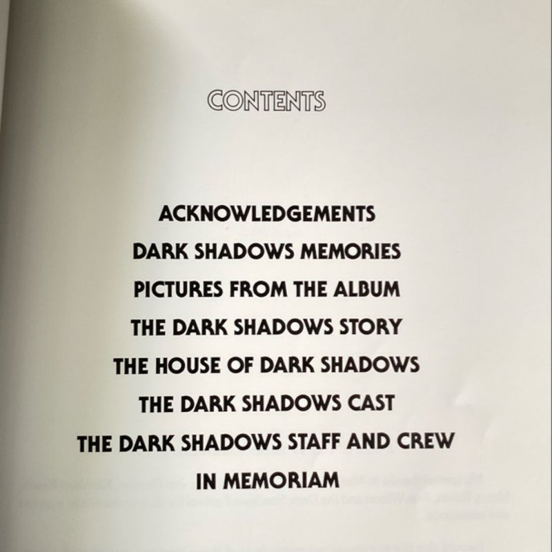 My Scrapbook Memories of Dark Shadows