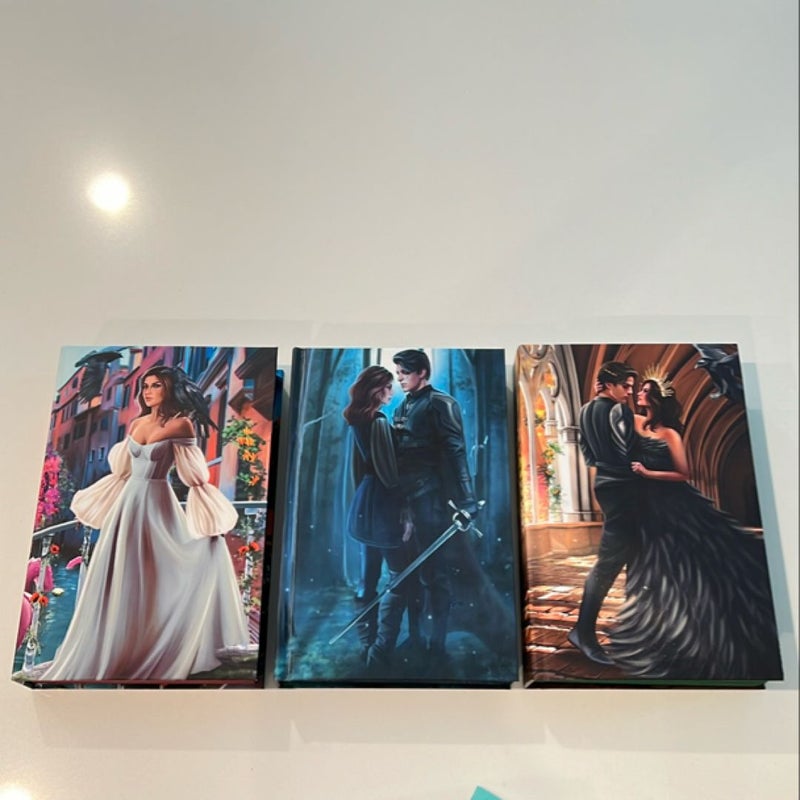 Signed Kingdom of Crows Series (Books 1-3 & Prequel)