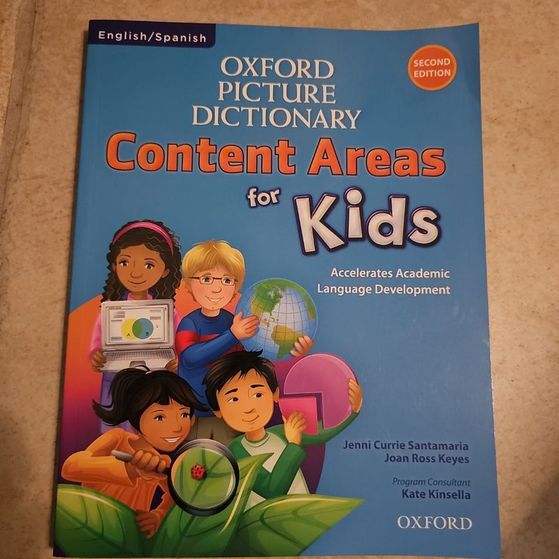 Oxford Picture Dictionary Content Area for Kids English-Spanish Dictionary