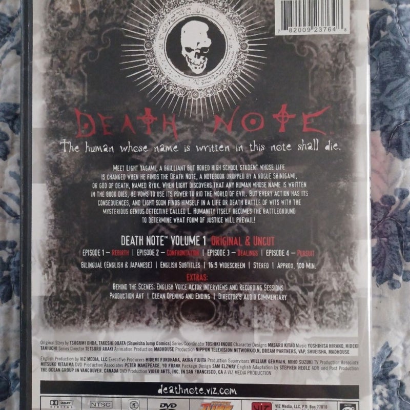 Death Note DVD