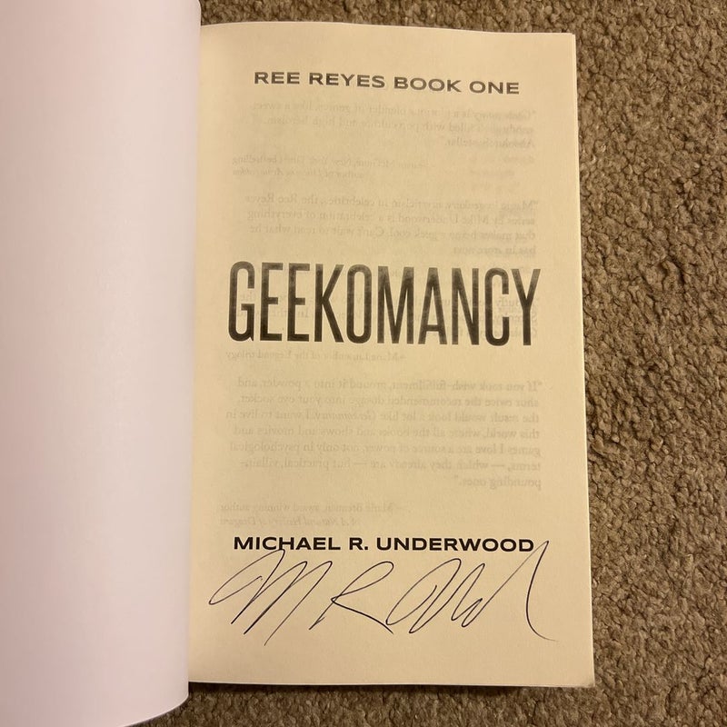 Geekomancy