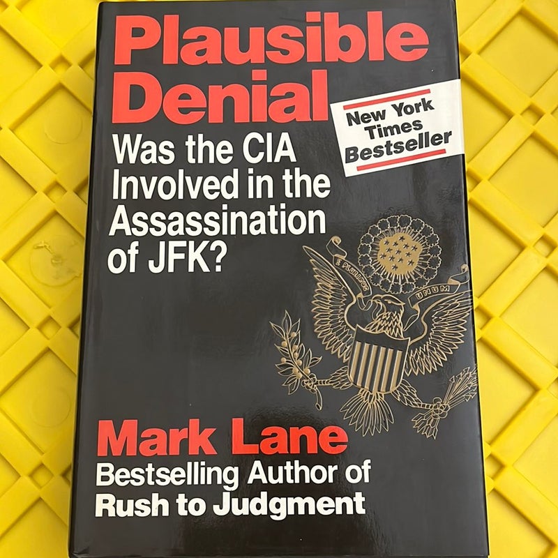 Plausible Denial by Mark Lane, Hardcover Pangobooks
