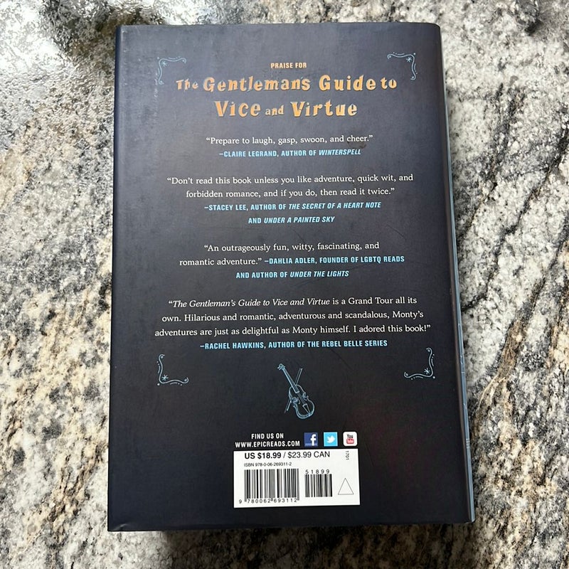The Gentleman's Guide to Vice and Virtue - Owlcrate