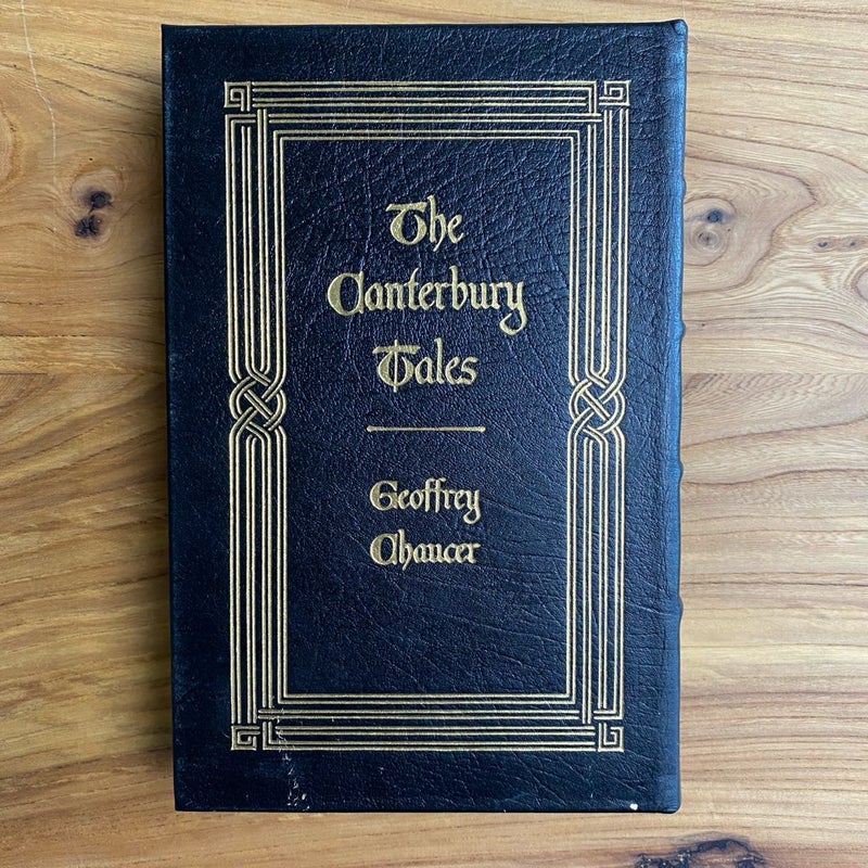 The Canterbury Tales | Easton Press Leather Bound Classic