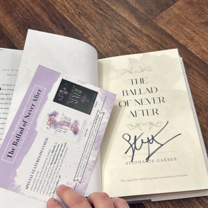 Owlcrate Ballad Of Never After