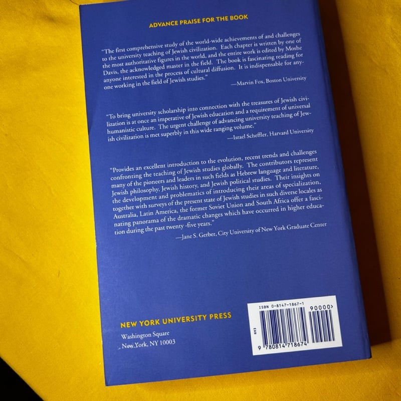 Teaching Jewish Civilization by Moshe Davis