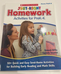 Just-Right Homework Activities for PreK-K