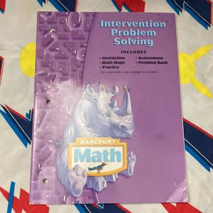 Intervention Problem Solving Workbook Math
