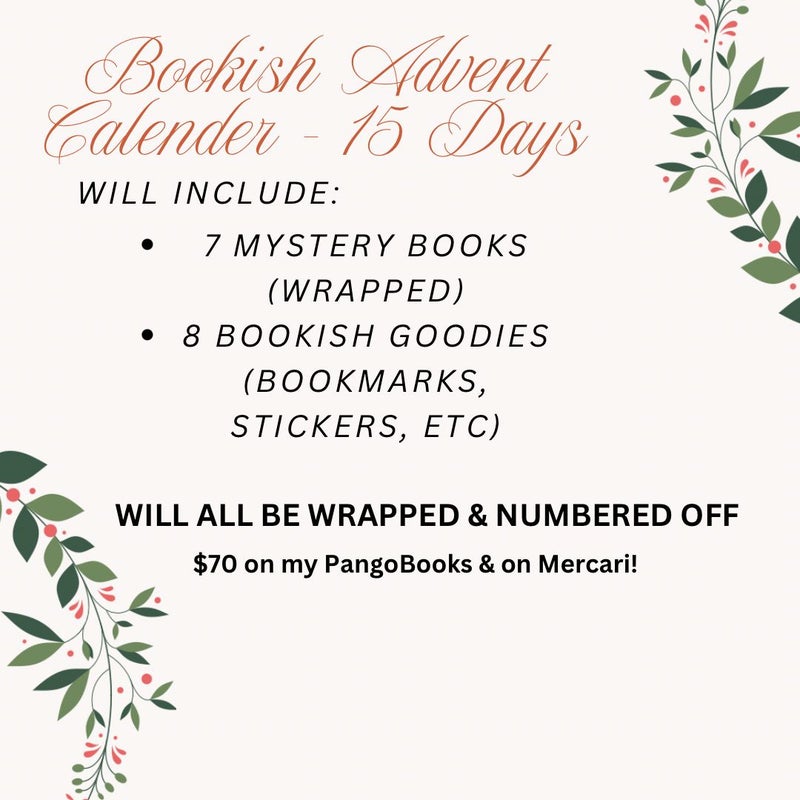 Bookish Advent Calender - 15 Days