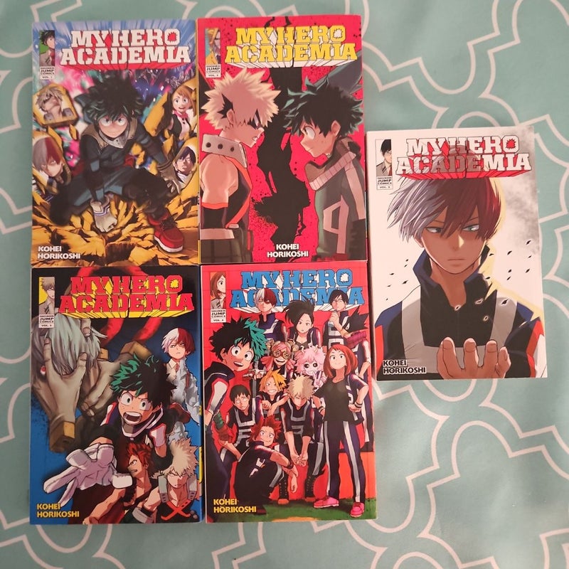 My Hero Academia, Vol. 1-5