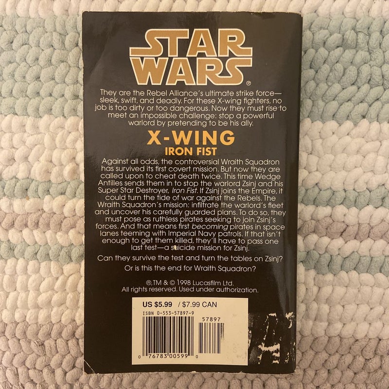 Star Wars X-Wing: Iron Fist (First Edition First Printing)