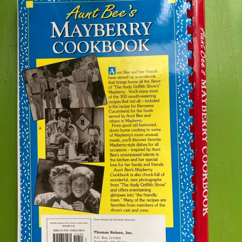 Aunt Bee's Mayberry Cookbook