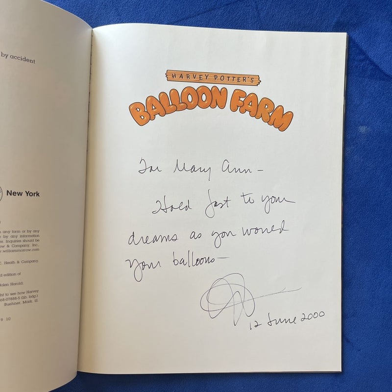 Harvey Potter's Balloon Farm