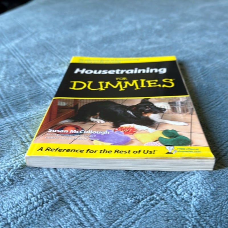Housetraining for Dummies