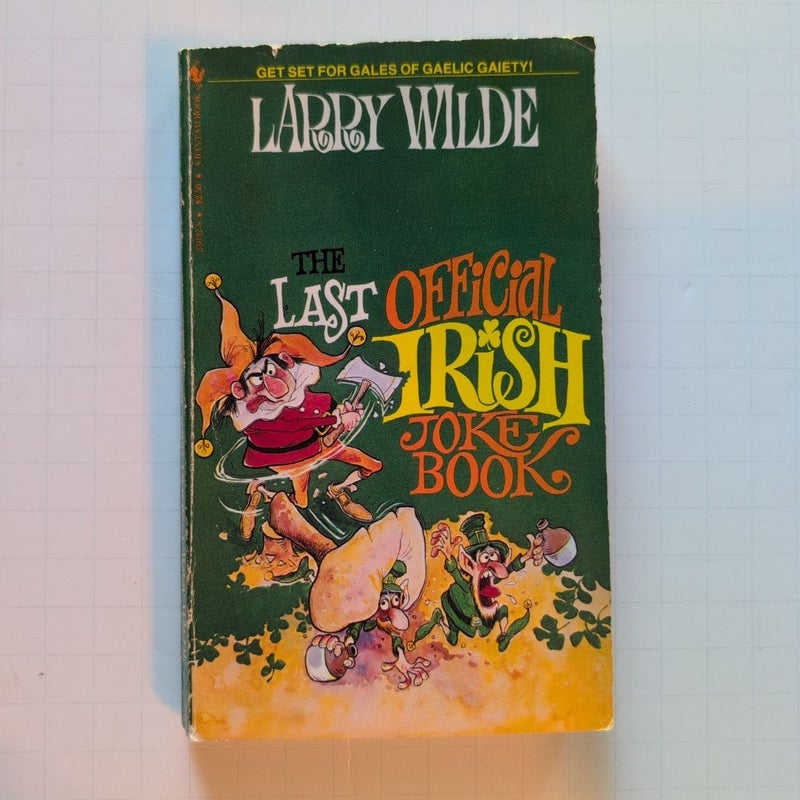 The Last Irish Joke Book
