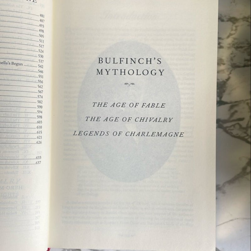 Bulfinch's Mythology