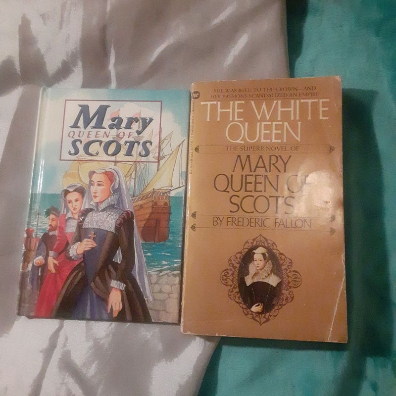 4 Mary Queen of Scots book lot