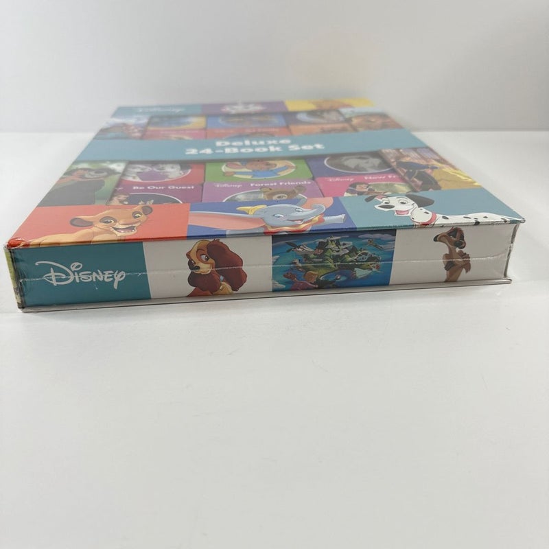 Disney Deluxe 24 Board Book Box Set, NEW