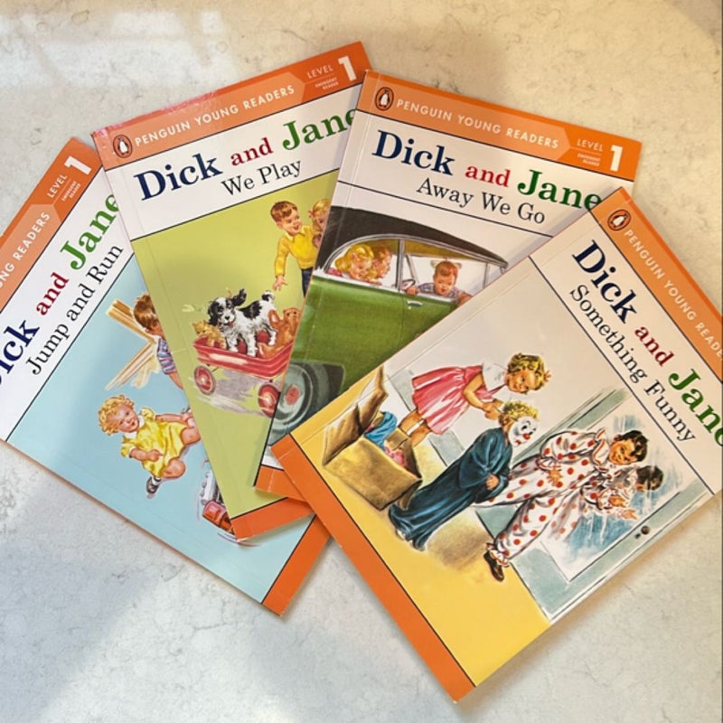 Dick and Jane: Jump and Run, We Play, Away We Go, Something Funny