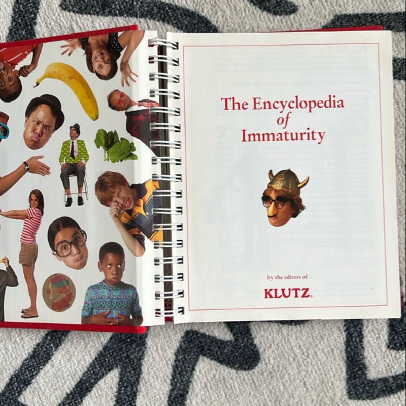 The Encyclopedia of Immaturity