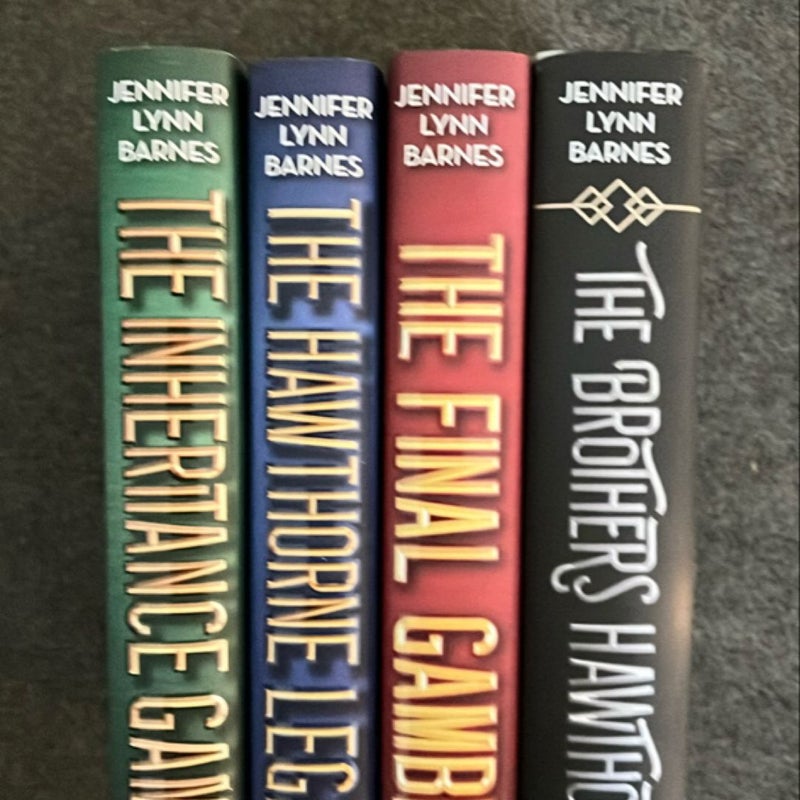 The Inheritance Games Series (4 books) 