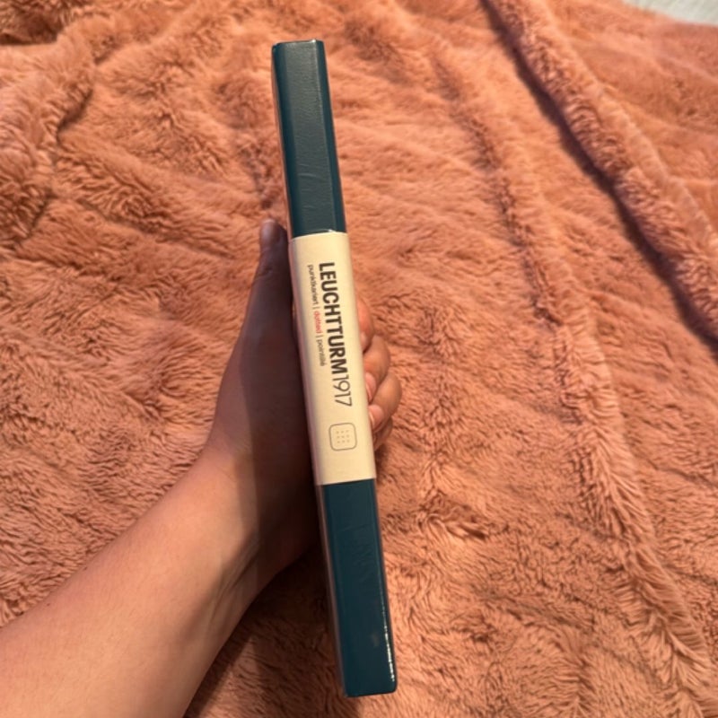  Leuchtturm1917 A5 Dotted Notebook - Pacific Green