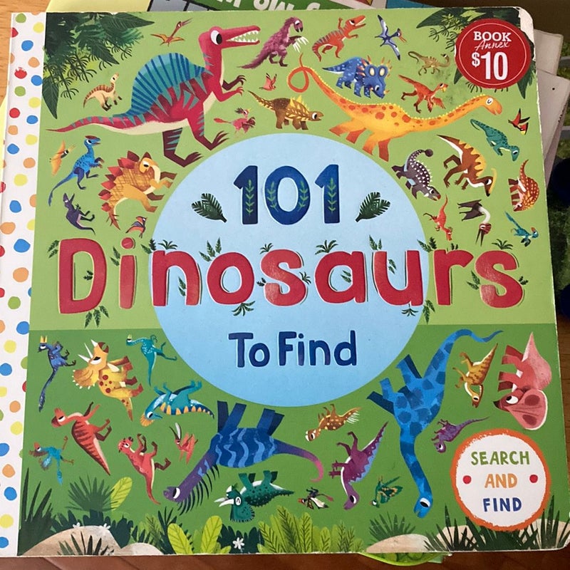 101 dinosaurs to find