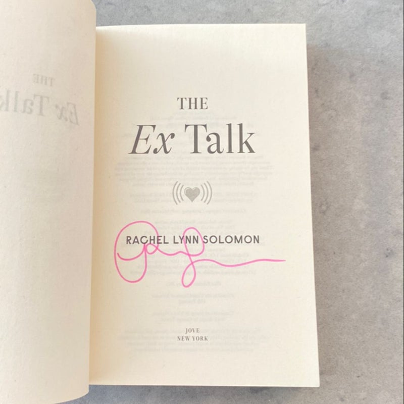 The Ex Talk (SIGNED)